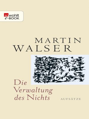 cover image of Die Verwaltung des Nichts